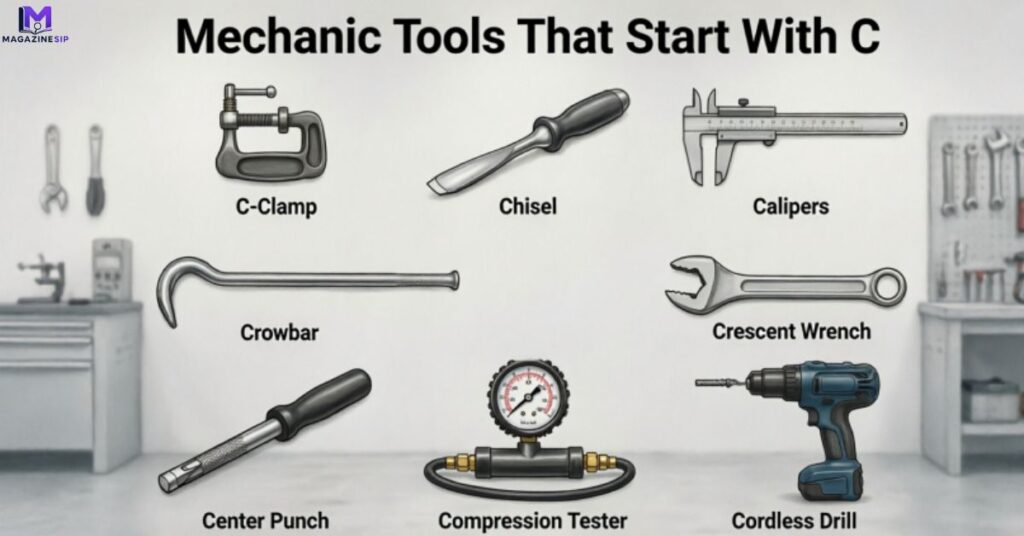 Mechanic Tools That Start With C
