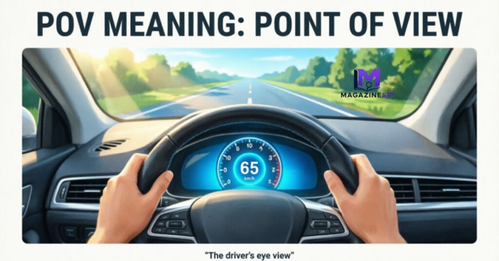 POV meaning vehicle