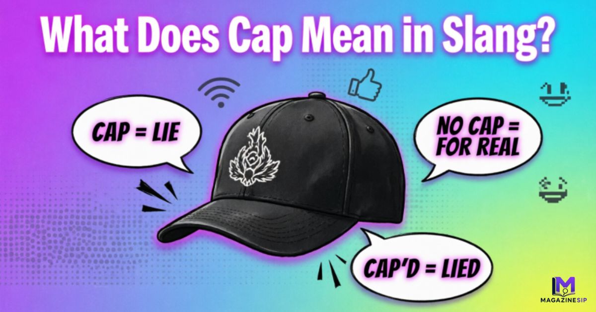 What Does Cap Mean in Slang?