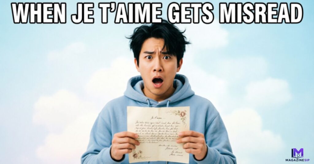 When Je T’Aime Gets Misread