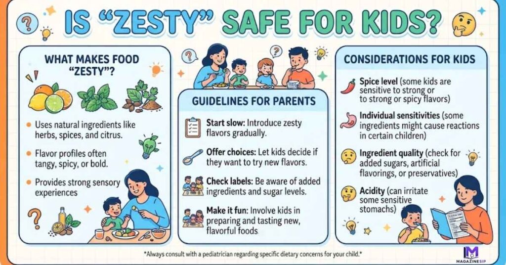 Is “Zesty” Safe for Kids